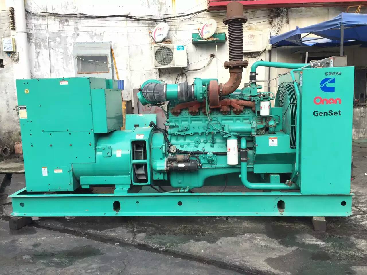 汉阳租赁发电机-柴油发电机不正常冒烟的原因